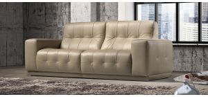 Emilia Cream Leather 3 + 2 Sofa Set Newtrend Available In A Range Of Leathers And Colours 10 Yr Frame 10 Yr Pocket Sprung 5 Yr Foam Warranty