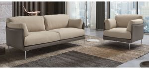 Hirondelle 3 + 1 Fabric Sofa Set With Chrome Legs Newtrend Available In A Range Of Leathers And Colours 10 Yr Frame 10 Yr Pocket Sprung 5 Yr Foam Warranty