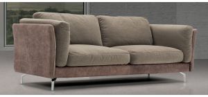 Johnny Fabric 3 + 2 Sofa Set With Chrome Legs Newtrend Available In A Range Of Leathers And Colours 10 Yr Frame 10 Yr Pocket Sprung 5 Yr Foam Warranty