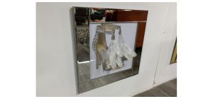 Shoes With Tassels Scene Print With Mirrored Frame - Sold As Seen - Ex-display Showroom Product 49280
