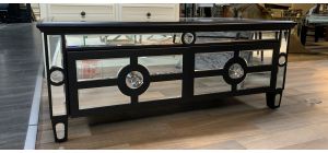Glass 4 Drawer Coffee Table - Light Scratches And Few Scuffs Sold As Seen - Ex-display Showroom Product 49229