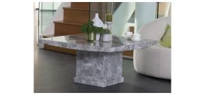 Anza Square Grey Marble Coffee Table