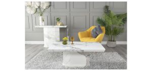 Athens White Marble Coffee Table
