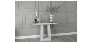 Hugo Grey Marble Console Table