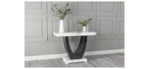 Omega White Marble Console Table