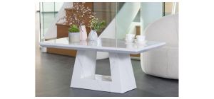 Rio White Marble Coffee Table