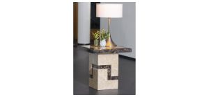 Venus Cream Marble Side Table