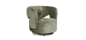 Koa Swivel Accent Chair Olive
