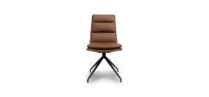 Nobo Swivel Chair – Tan (sold in 2’s)