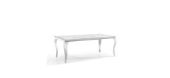 Merida Grey Marble and Chrome Dining Table - 180cm