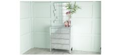 Vasari Mirrored 3+2 Drawer Chest
