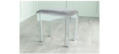 Vasari Mirrored Dressing Stool
