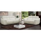 Ghibli White Leather 3 + 2 Sofa Set Newtrend Available In A Range Of Leathers And Colours 10 Yr Frame 10 Yr Pocket Sprung 5 Yr Foam Warranty