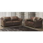 Piccadilly Light Brown Leather 3 + 2 Sofa Set With Wooden Legs Newtrend Available In A Range Of Leathers And Colours 10 Yr Frame 10 Yr Pocket Sprung 5 Yr Foam Warranty