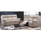 Lucia 3 + 2 Pearl Grey Electric Recliner Set Also Available In Black And Taupe Grey
