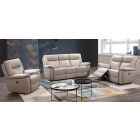 Lucia 3 + 2 + 1 Pearl Grey Electric Recliner Set Also Available In Black And Taupe Grey