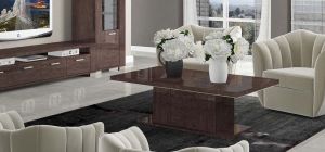 Prestige Warm Umber Birch Coffee Table