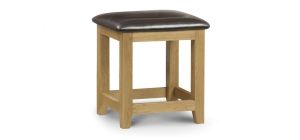 Marlborough Oak Dressing Stool - Waxed Oak - Solid Oak