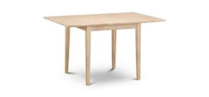 Rufford Extending Dining Table - Natural - Low Sheen Lacquer - Solid Malaysian Hardwood