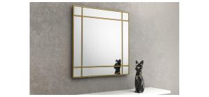 Fortissimo Square Mirror - Gold