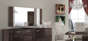Prestige Warm Umber Birch Mirror