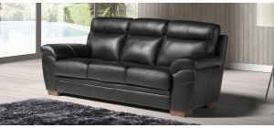 Cosmos Black Leather 3 + 2 Sofa Set With Wooden Legs Newtrend Available In A Range Of Leathers And Colours 10 Yr Frame 10 Yr Pocket Sprung 5 Yr Foam Warranty