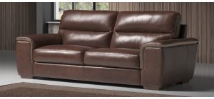 Greta Brown Leather 3 + 2 Sofa Set With Wooden Legs Newtrend Available In A Range Of Leathers And Colours 10 Yr Frame 10 Yr Pocket Sprung 5 Yr Foam Warranty