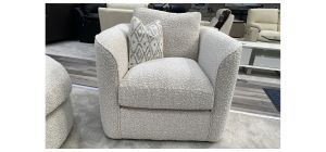 Victoria Albie Natural Fabric Armchair - Other Colours And Seating Available