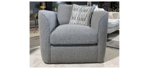Victoria Grey Fabric Armchair - Other Colours And Seating Available