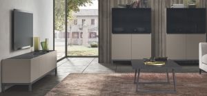 Kali Taupe Four Door TV Unit