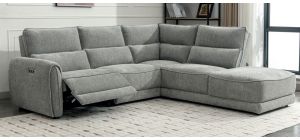 Ellie Grey RHF Electric Corner With USB And USBC Charging Ports