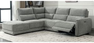 Ellie Grey LHF Electric Corner With USB And USBC Charging Ports