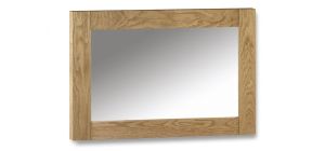 Astoria Wall Mirror - Waxed Oak - Solid Oak