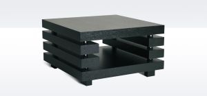 Blox Black Oak End Table