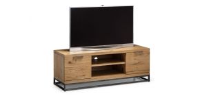 Brooklyn TV Unit - Solid Oak with Real Oak Veneers