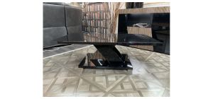 Ancona High Gloss Black Coffee Table