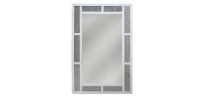 Milton White Wall Mirror