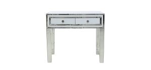 White Stamford Mirror Console Table