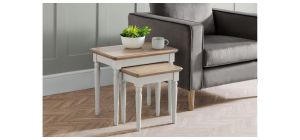 Provence Nest of Tables - Grey Lacquer