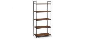 Tribeca Tall Bookcase - Walnut - Walnut Finish