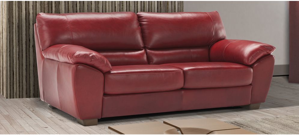 The range deals leather sofas