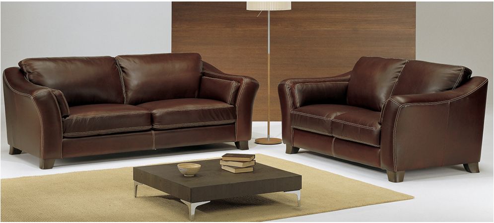 Piccadilly Dark Brown Leather 3 2 Sofa Set With Wooden Legs Newtrend Available In A Range Of Leathers And Colours 10 Yr Frame 10 Yr Pocket Sprung 5