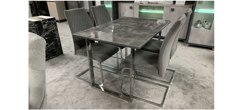 Donatella marble dining table discount