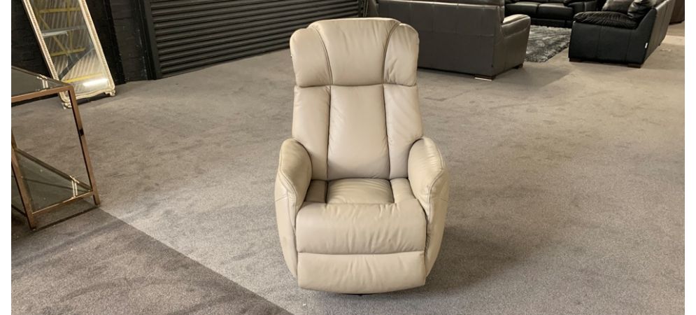 Leather Armchair 1 Seater Cream, Cream Leather Arm Chair