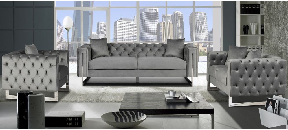 Plush sofa and loveseat sale