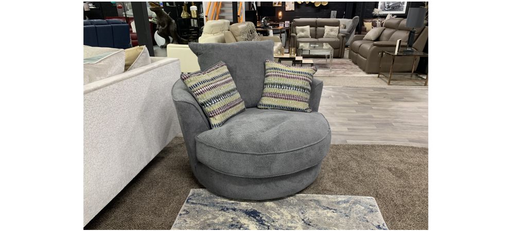 Sofa and swivel chair set discount