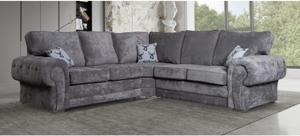 Full back sales corner sofa