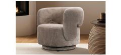 Koa Swivel Accent Chair Mink
