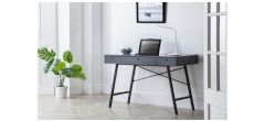 Trianon Desk - Grey - Grey Lacquer
